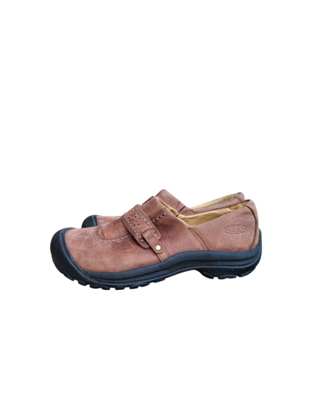 Keen Leather Kaci II Slip On Casual Trail Hike Walk Outdoor Shoe Brown Women 10 - Picture 11 of 11